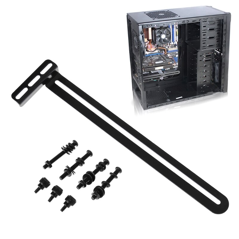 Pour PCI côté soufflé carte graphique ventilateur de refroidissement support de support universel directe
