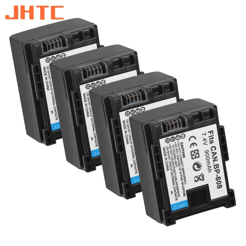 BP-808 BP-809 BP-819 BP-827 BP808 BP 808 809 Battery 900mAh for Canon FS300 FS100 XA10 VIXIA HG20 HF21 HF S11 HF S10 HF11 Camera