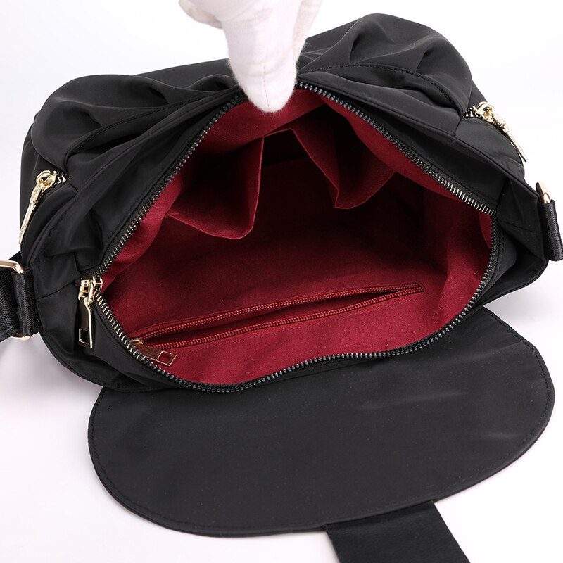 Vrouwen Nylon Schoudertas Waterdichte Messenger Winkelen Handtas Vrouwelijke Doek Reizen Casual Crossbody Tassen Dames Tote