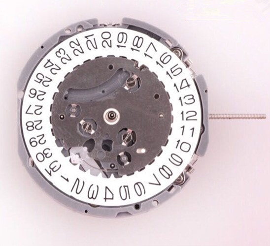 For VK63 VK63A Quartz Movement Chronograph 24 Hours Replace for Watch Single Calendar