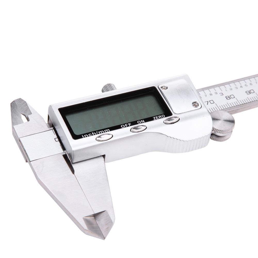 Metal Electronic Digital Vernier Caliper Micrometer Guage LCD