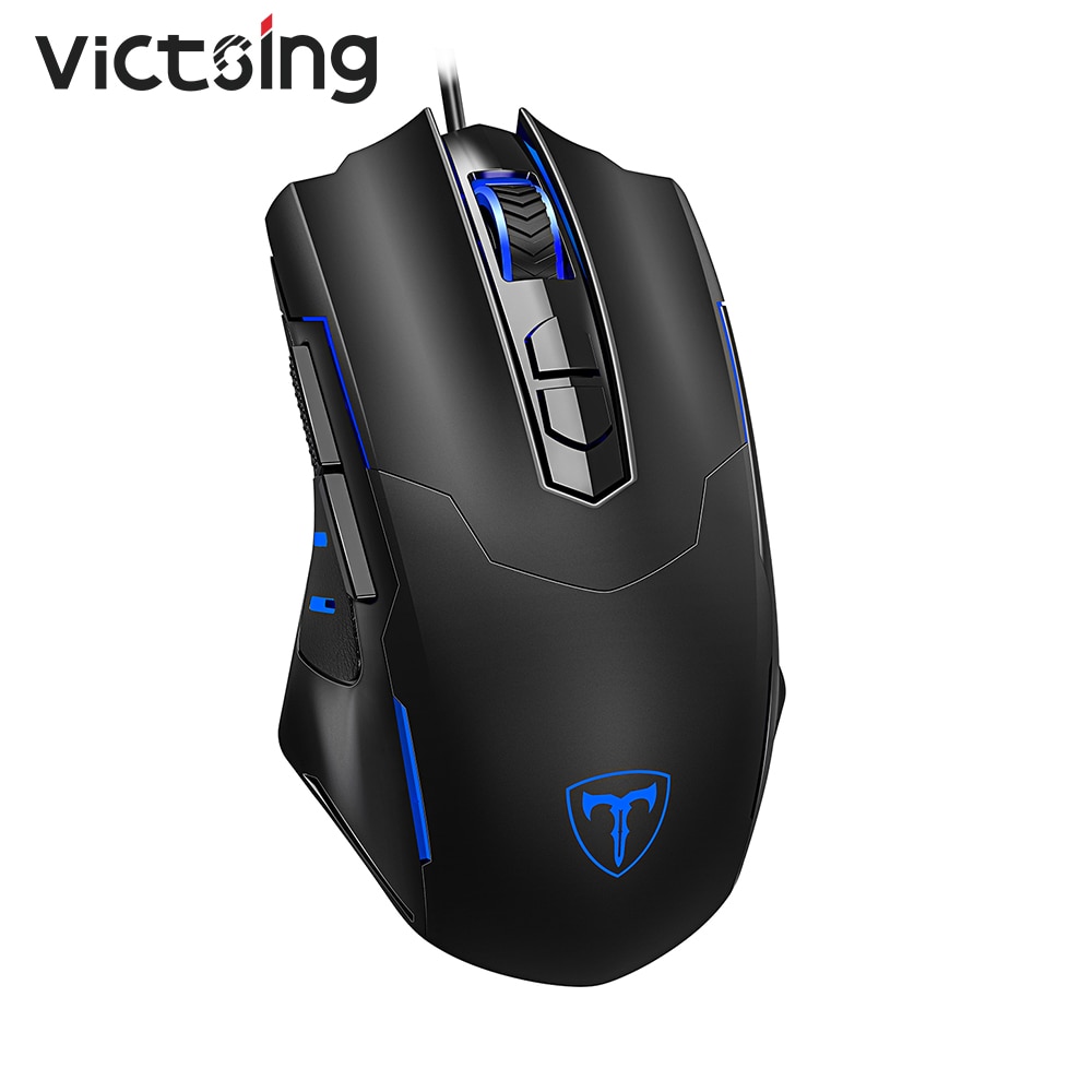 Victsing PC034 Gaming Mouse Ergonomische Wired Mouse Verstelbare 7200 Dpi 7 Knoppen Rgb Pc Gaming Muizen Voor Laptop Desktop Pc gamer