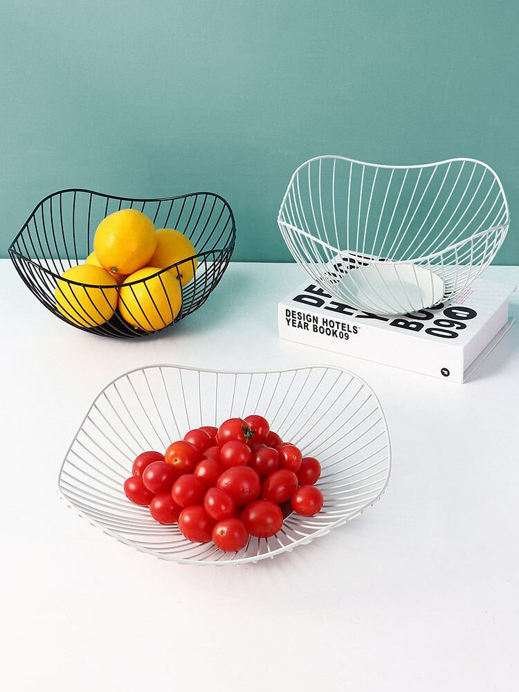 Moderne kunstner nordisk hjem servise metall tørr frukt tallerken for baby snack frukt bolle jern håndverk frutero metalico