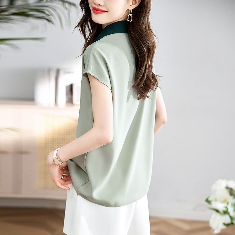 Shirts & Blouses Voor Vrouwen Knoopsluiting Mouwloze Zomer Losse Vrouw Top Chiffon Jeugdige Elegante Moderne Lange Eenvoudige Stijlvolle