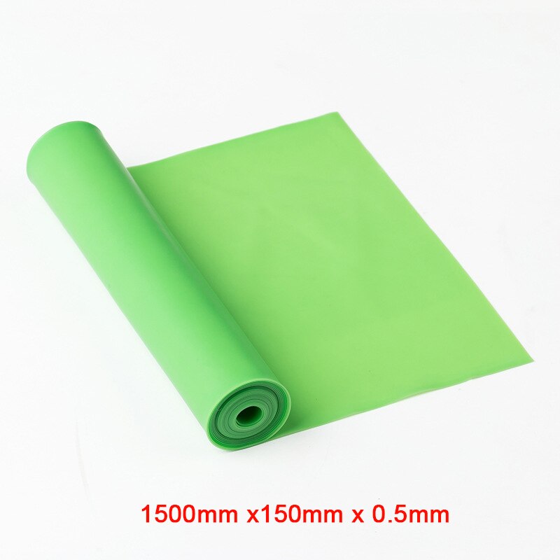 Elastic Resistance Bands Workout Equipments Expander Stretch Exercise Rubber Band Training Fitness Equipment Pull Rope Strength: green