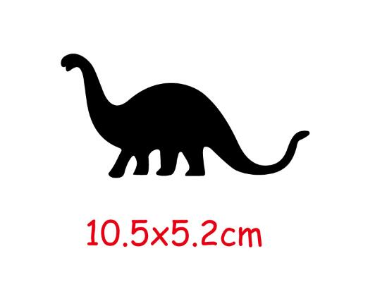 Autocollants muraux de dinosaures, différents types, pour interrupteur de lumière de chambre d'enfants, Stickers de décoration pour la maison de bébé, #0639: 02