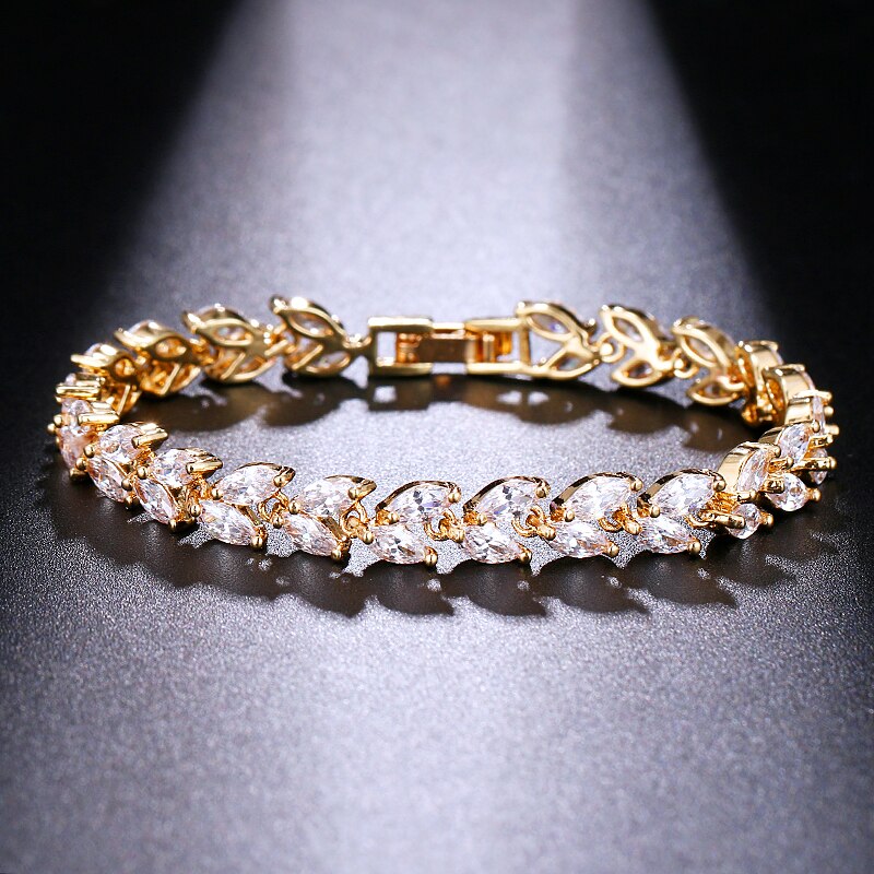Bettyue, recién llegado, pulsera para mujer, brazalete fascinante con Zirconia, múltiples opciones en boda, , joyería encantadora: gold