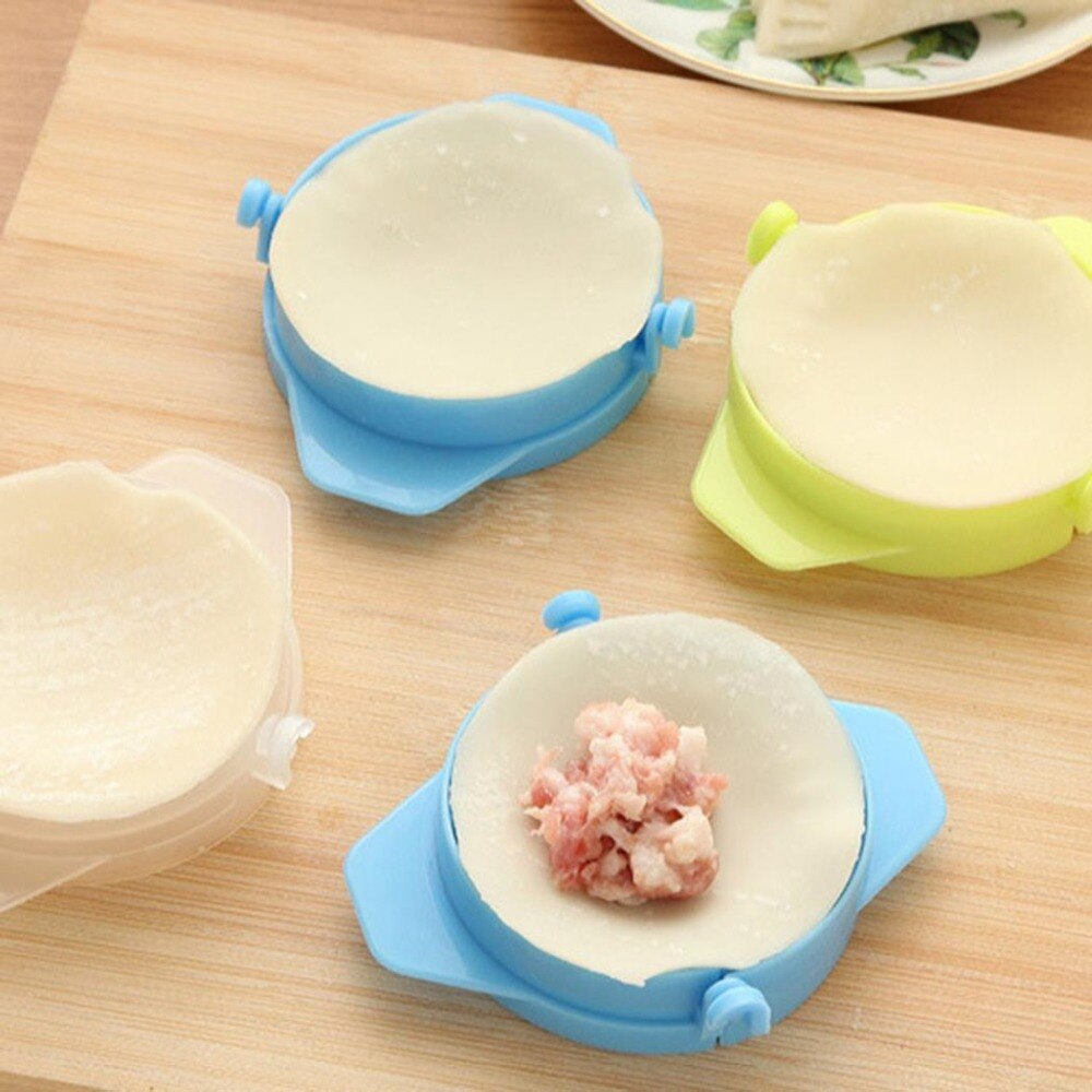 Máquina para hacer moldes de Dumpling, herramientas de cocina para hornear pasteles, accesorios, buen dispositivo de fabricante Jiaozi DIY