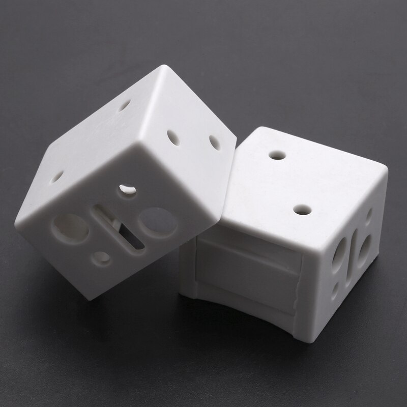 1 Inch Blind Brackets White Profile Box Mounting Bracket Window Blinds Headrail Bracket (8)
