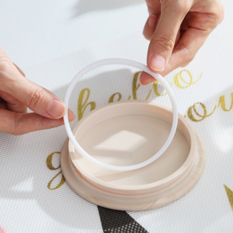 Simple Multigrain Nut Seasoning Storage Container Cylindrical Food Sealed Cans Plastic Airtight Storage Jars Creal Dispenser