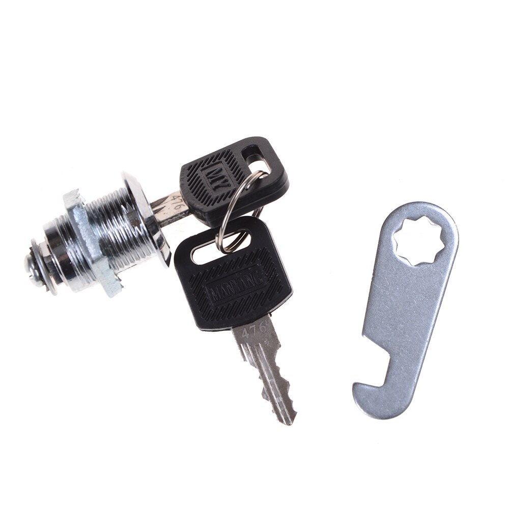 1 sæt 2 nøgler kamlås kabinet postkasse skuffeskab lås hjemme hardware