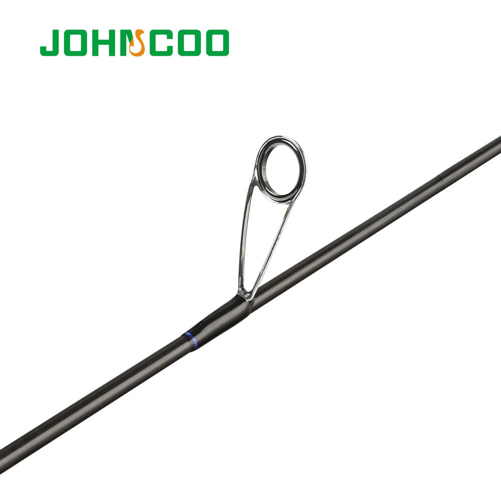 Johncoo vivid ul/ll/ml spindestang solid tip 2.1m 1.92m ørredstang hurtigvirkende kulstang til let jigging fiskestang aborre