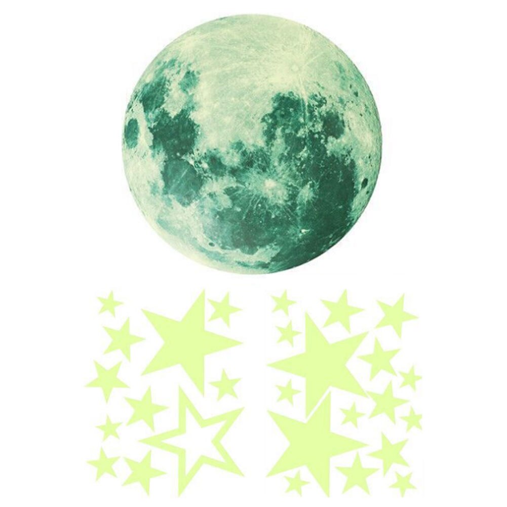 Dark Night Ceiling Multifunction Home Bright Bedroom For Kids Room Boys Girls Self Adhesive Solid Party Glow Wall Sticker: B