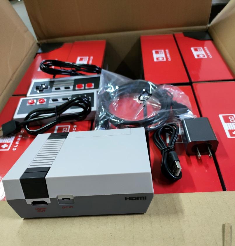 Hd nes classic edition retro console de jogos de vídeo embutido 638 jogos mini console de jogos de mão