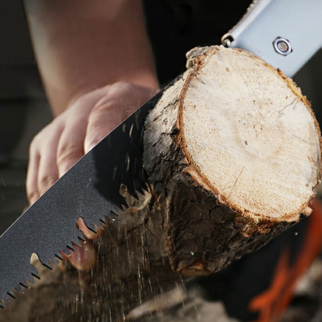 Folding Cutting Hand Tools Mini Saw With TPR Handle Collapsible Miter Saw For Garden Woodworking Pruning Saw With Hard Teeth