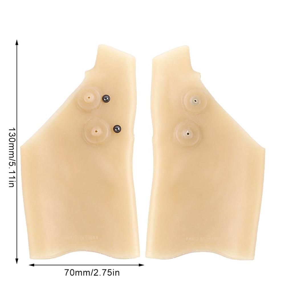 Practical Magnet Gloves Mother Hand Keyboard Hand Care Gloves Silicone Bracers Finger Wrist Massage Protective Gear