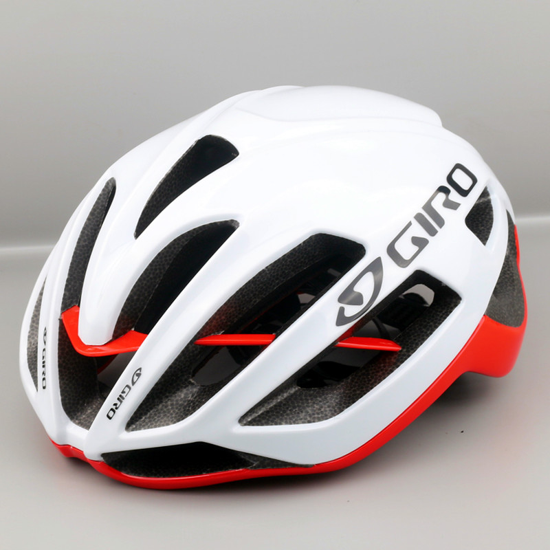 Giro Fietshelm Aero Road Fietshelm Voor Mannen Vrouwen Fietsaccessoires Sport Cap BMX Casque Velo Casco Maat M En Maat L: M / Donkerblauw