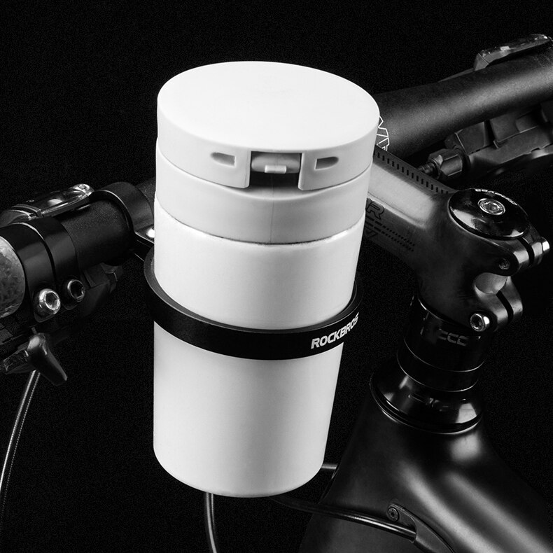 Rockbros Bike Bottle Holder Motorcycle Bike Handlebar Mount Bracket Lightweight Coffee Water Bottle Cage Aluminum Cycling Holder