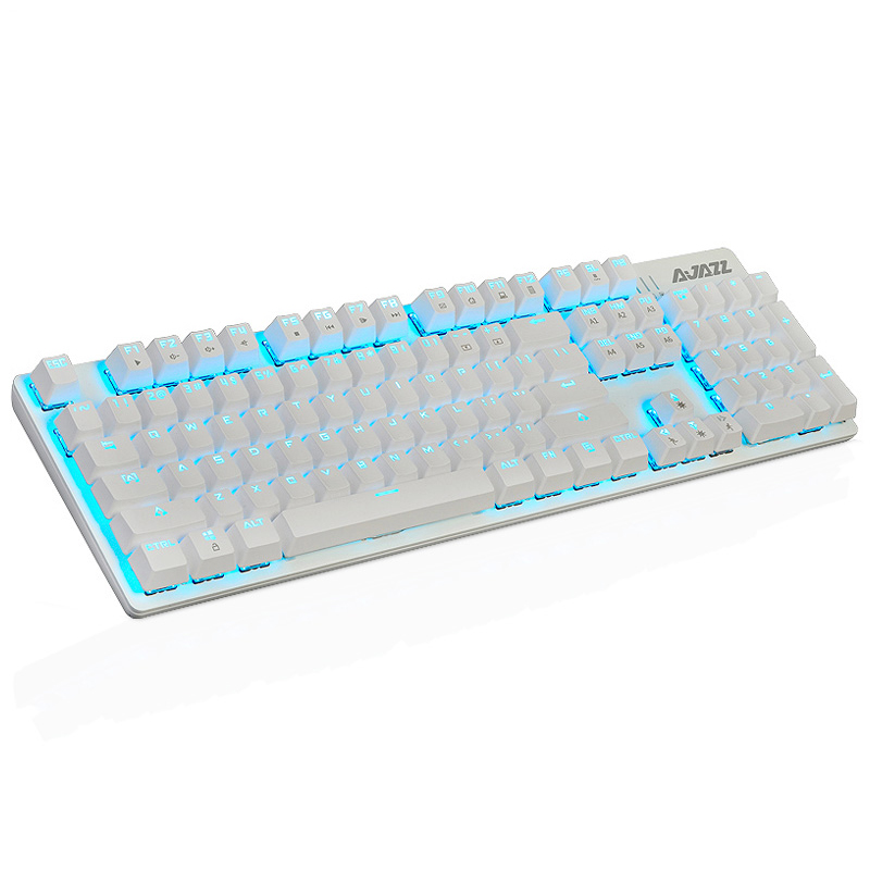 Ajazz ROBOCOP verdrahtete mechanische tastatur Spielen tastatur hintergrundbeleuchtung Anti-geisterbilder N-Schlüssel rollover Braun/Schwarz/verrotten /blau Schalter