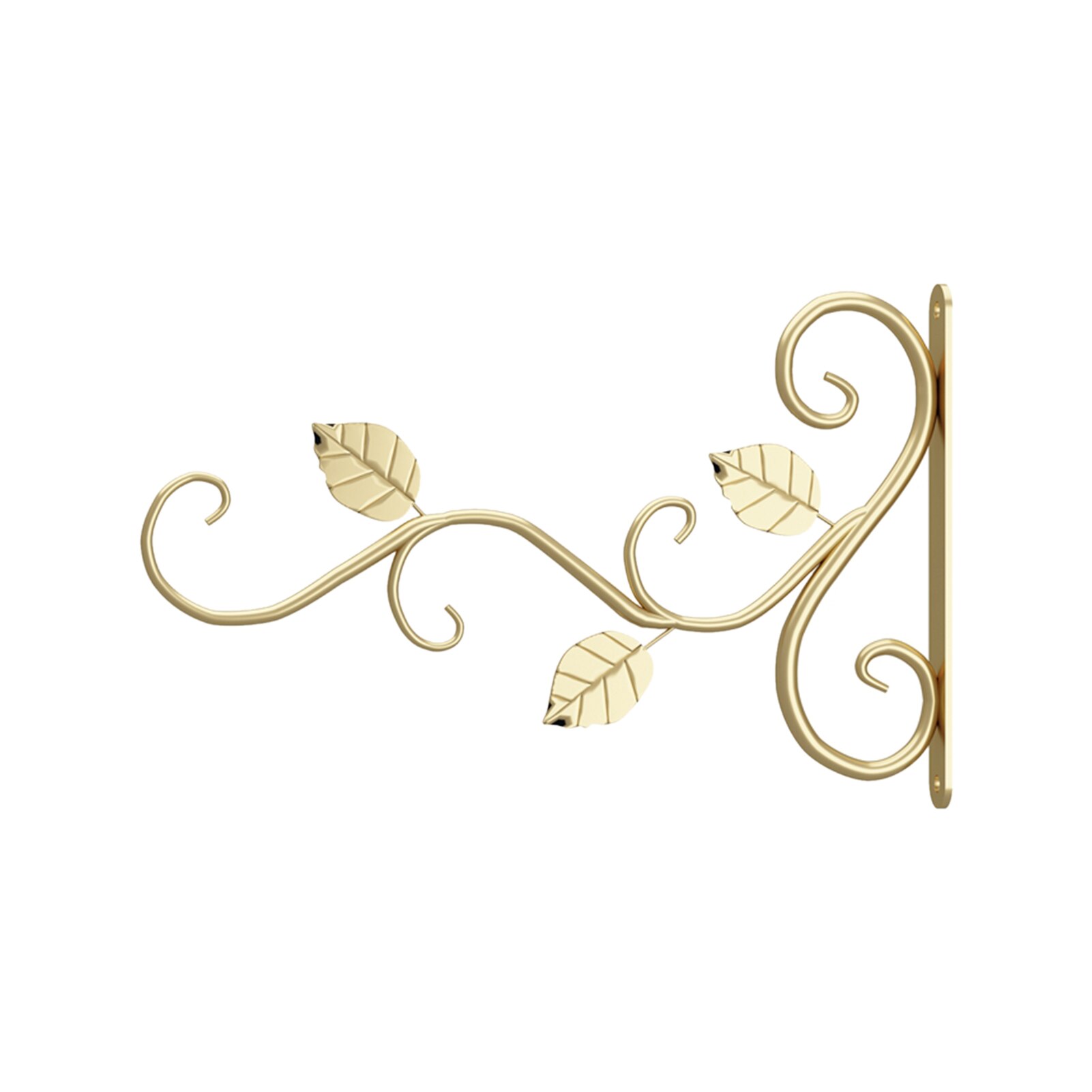 Wall Mounted Accessories Office Hanger Modern Plant Hook Decorative Flower Pot Living Room Hanging Basket Iron Home Garden Patio: Gold Hanging Hook