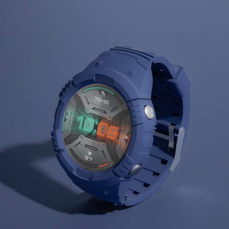 Bånd til huawei klokke  gt 2e reim koffert 46mm integrert alt inkludert klokkereim på huawei  gt 2e/gt 2/gt2 reim 22mm klokkerem: Blå / til magi 2 46mm
