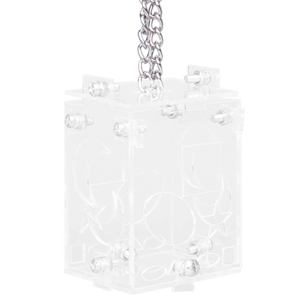 Parrot Foraging Device Educational Toys Parrot Acrylic Puzzle And Fun Feeding Box Assembly Bird Toys Foraging Device