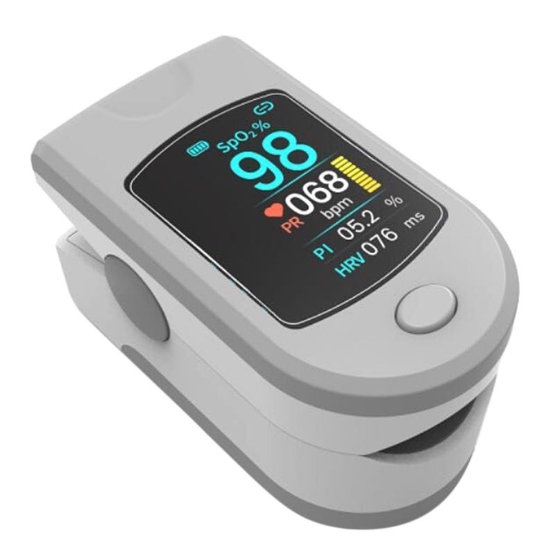 Premium AI Image | Pulse Oximeter Measures Oxygen Saturation In The Blood