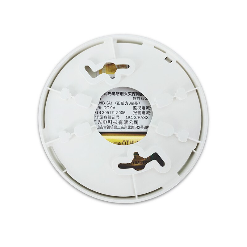 Sensitive Fire Smoke Detector Fire Protection Alarm Home Security System Smoke Sensor Family Guard Home Independent Smoke Alarm