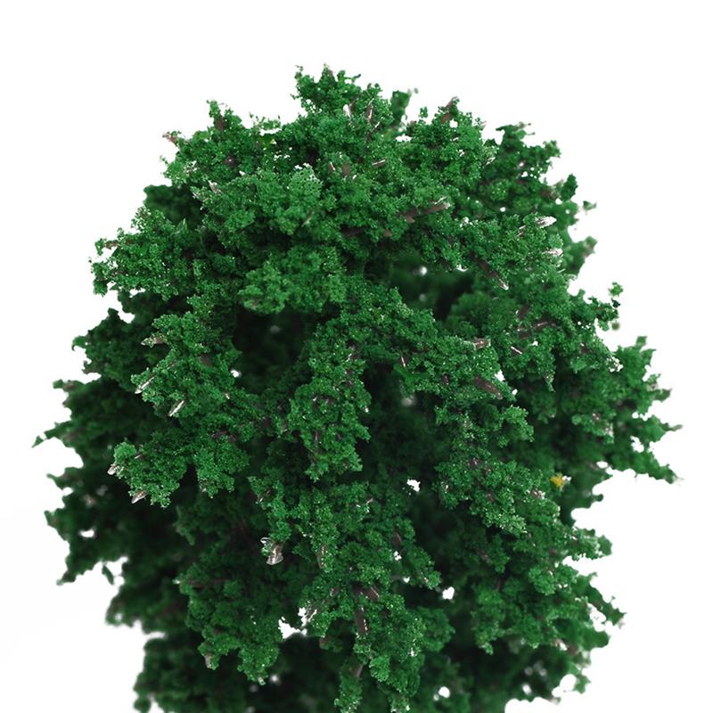 50 stuks boommodel kunstmatig levensecht boommodel voor het bouwen van doe-het-zelf knutsellandschappen plastic bomen miniaturen