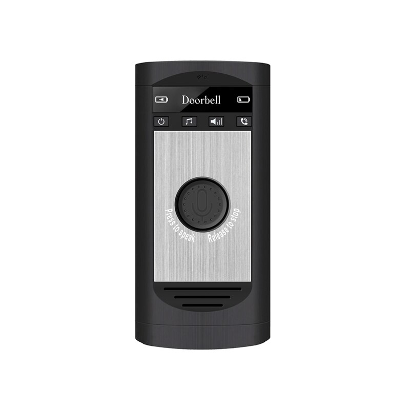 2.4G Wireless Intercom Doorbell Home Wireless Voice Intercom Doorbell Waterproof Wireless Intercom Doorbell Support Two-Way Inte
