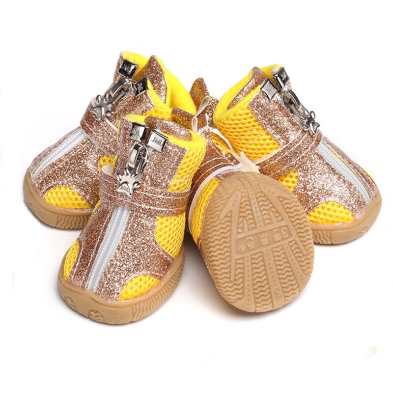 Pet Dog Shoes Sneakers Sports Shoes Warm Boots Breathable Fashionable For Small Medium Dogs Chihuahua Pug Puppy DOGGYZSTYLE