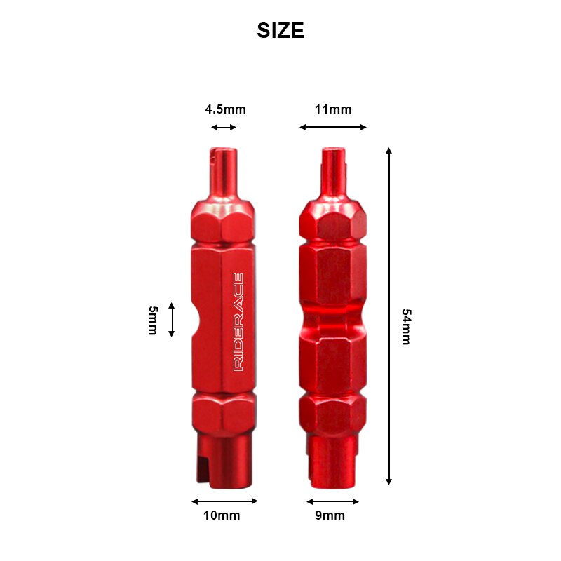 Bico de bicicleta com válvula para pneu, ferramenta para conserto de bicicleta, bico de cabeça dupla, multifuncional, portátil, chave inglesa de desmontagem, 1 peça