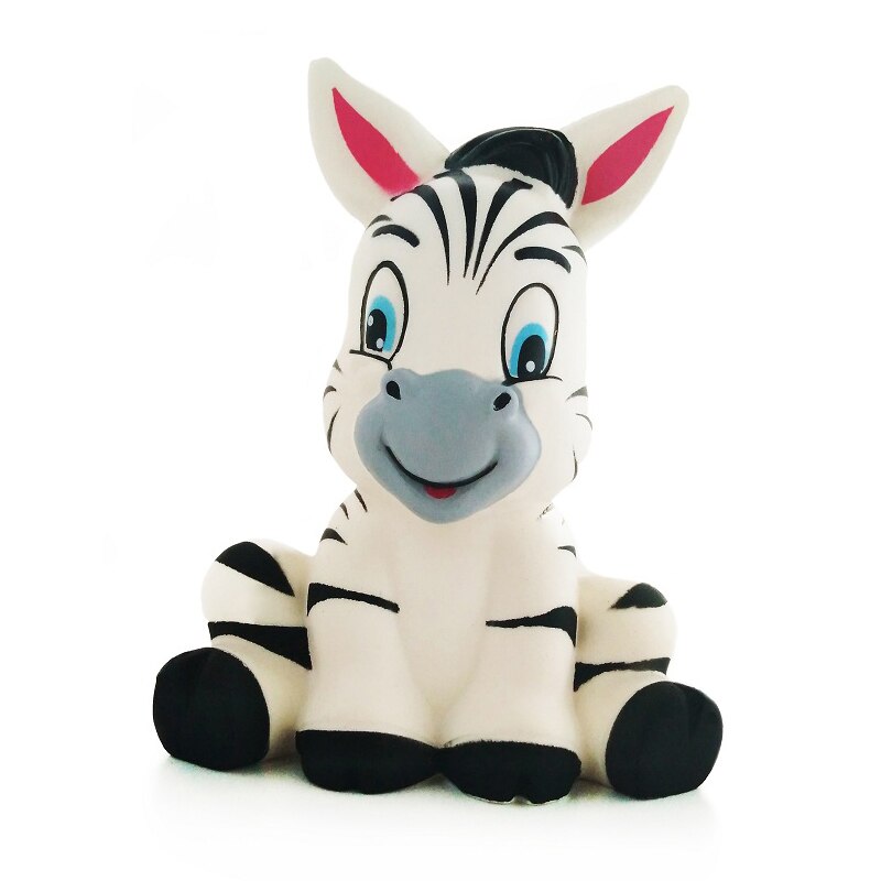 Neue Zebra Pferd Nette Squishy Langsam Rising Jumbo Tier Weiche Duftenden Squeeze Spielzeug Charme Kuchen Brot Kind Anti-Stress-Spielzeug 13*8CM