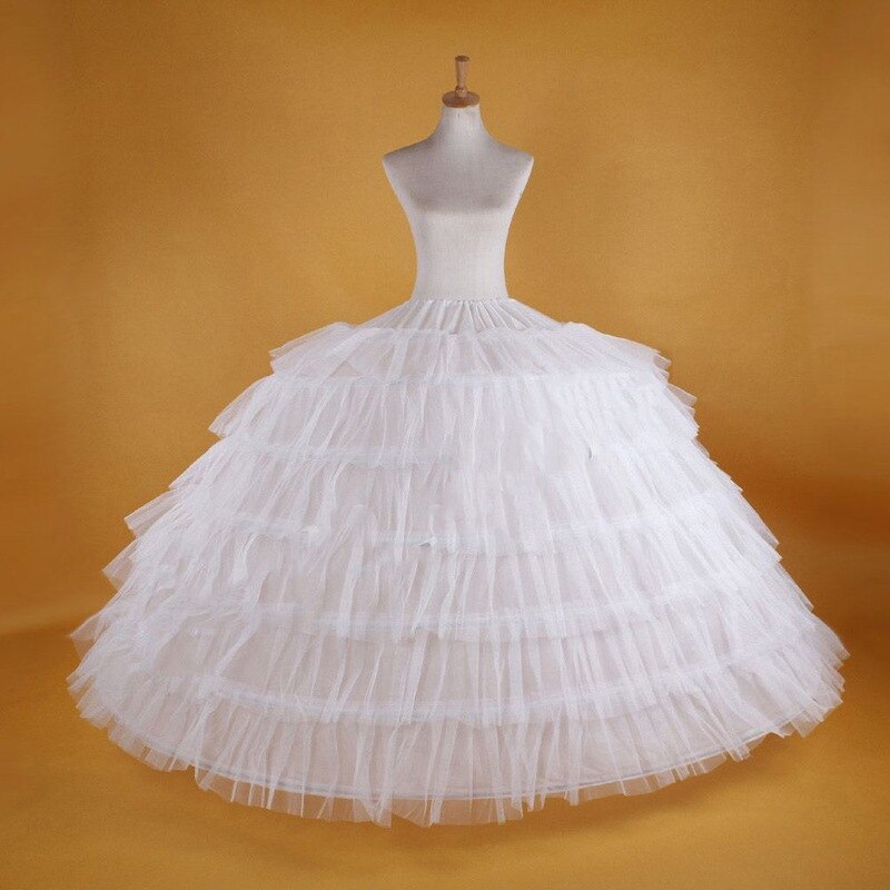Grace Karin, Sottogonna Con Lunghezza Alla Caviglia, Per Abito Da Sposa In 6 Colori Ivory Small 103770959