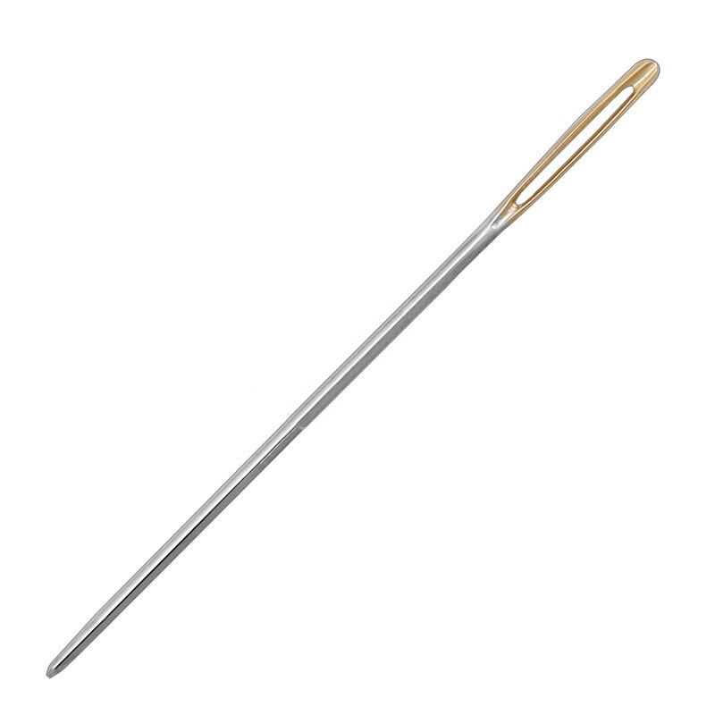 20pcs Hand Sewing Needles 7cm Gold Eye Embroidery Cross Stitch Needles Home DIY Sewing Tools Round head Sewing Needle