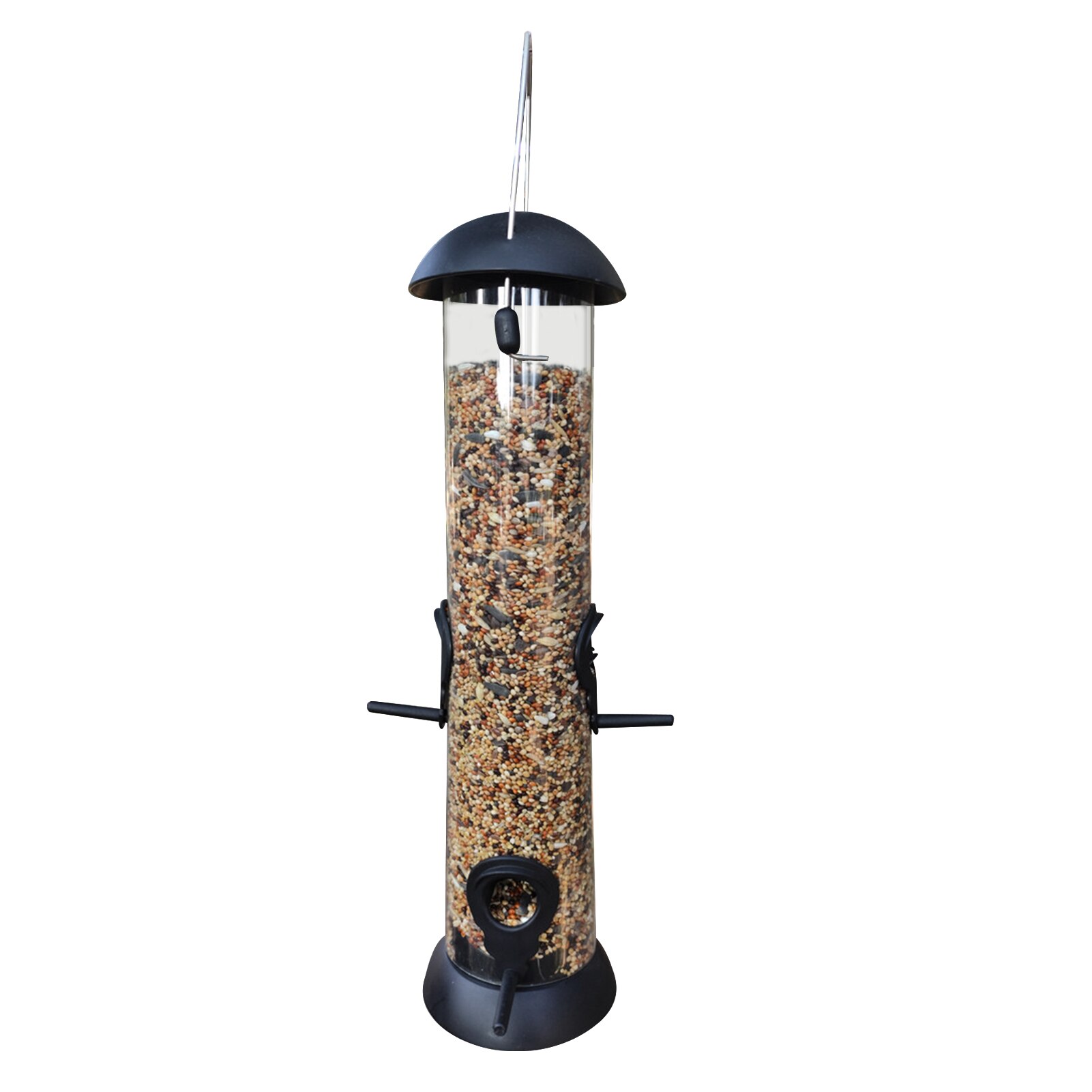Outdoor Bird Feeder Feed Station Hanging Feeder High Hard Plastic Windproof And Waterproof Bird Feeder Pet Bird Supplies