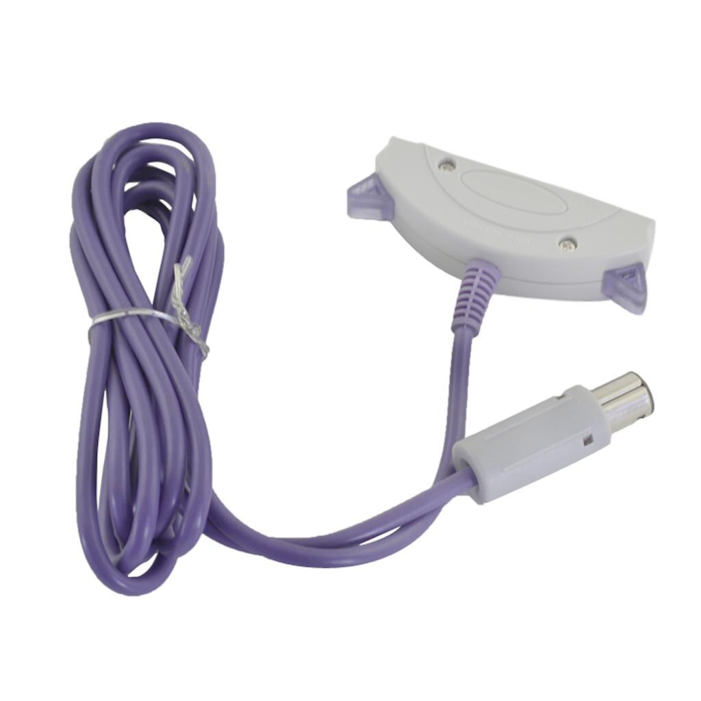 Link Cable Adapter for GameBoy Advance to for Gamecube 1.8m Purple