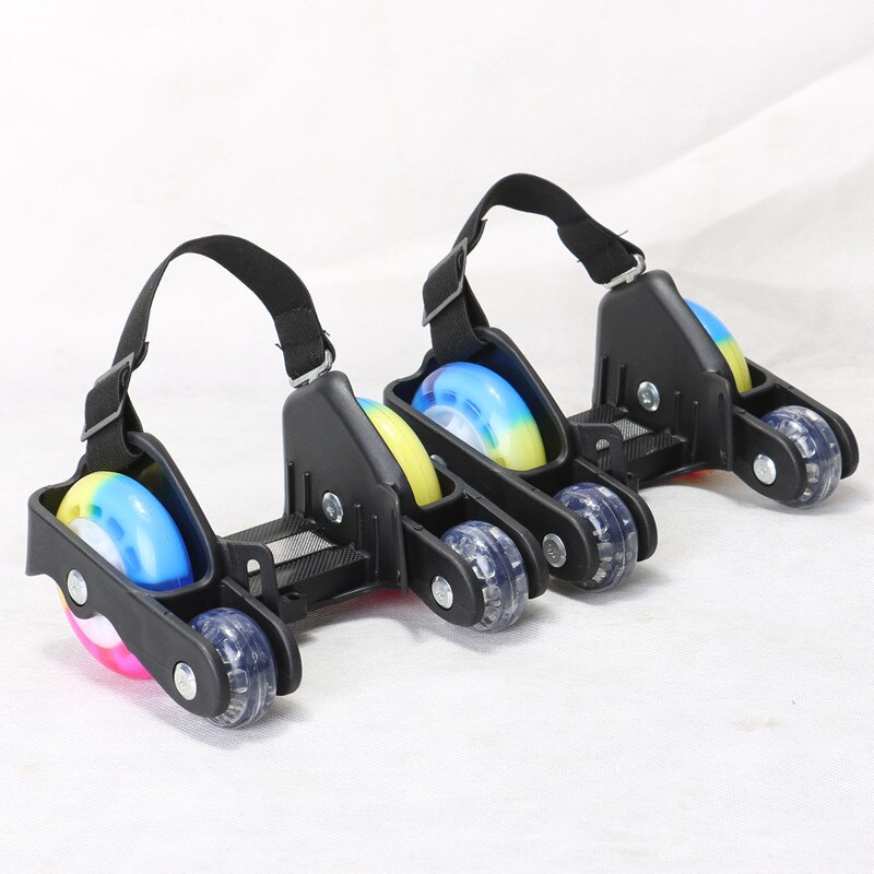 Zapatos de patín de ruedas con luces LED para niños y adultos con ruedas calientes, zapatos de patines de tacón deportivo, patines en línea, ideales como Seba IA33