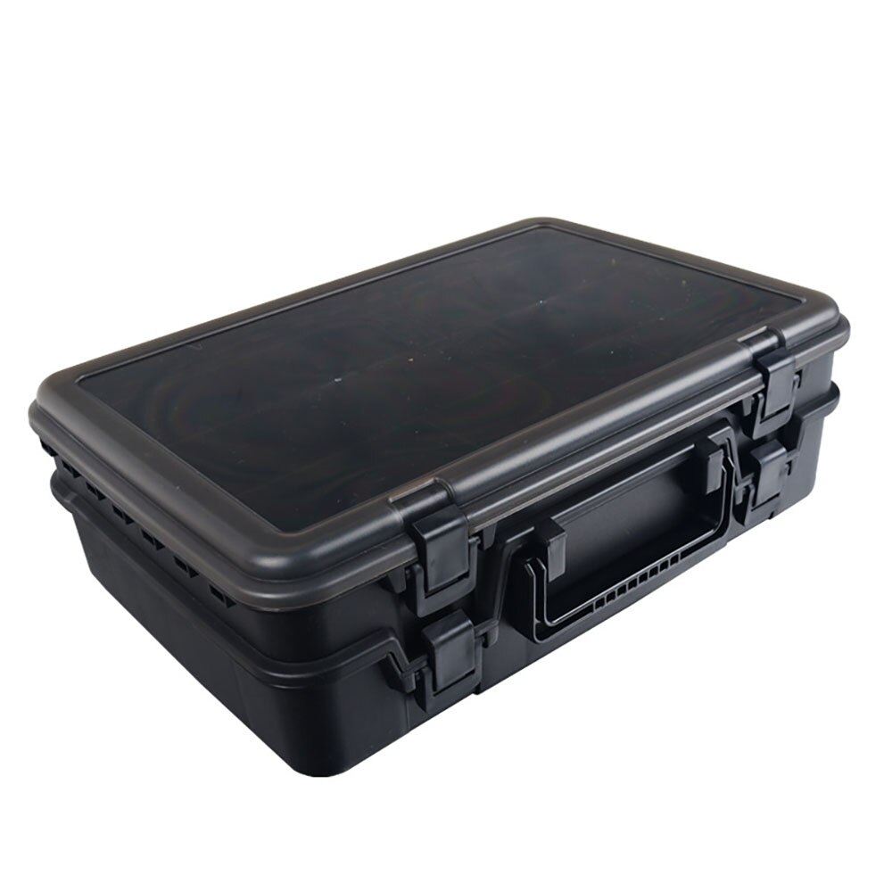 Large-Capacity Double-Layer Fishing Tackle Box Multifunctional Carp Fishing Accessory Storage Box Portable Fishing Bait Box: 8