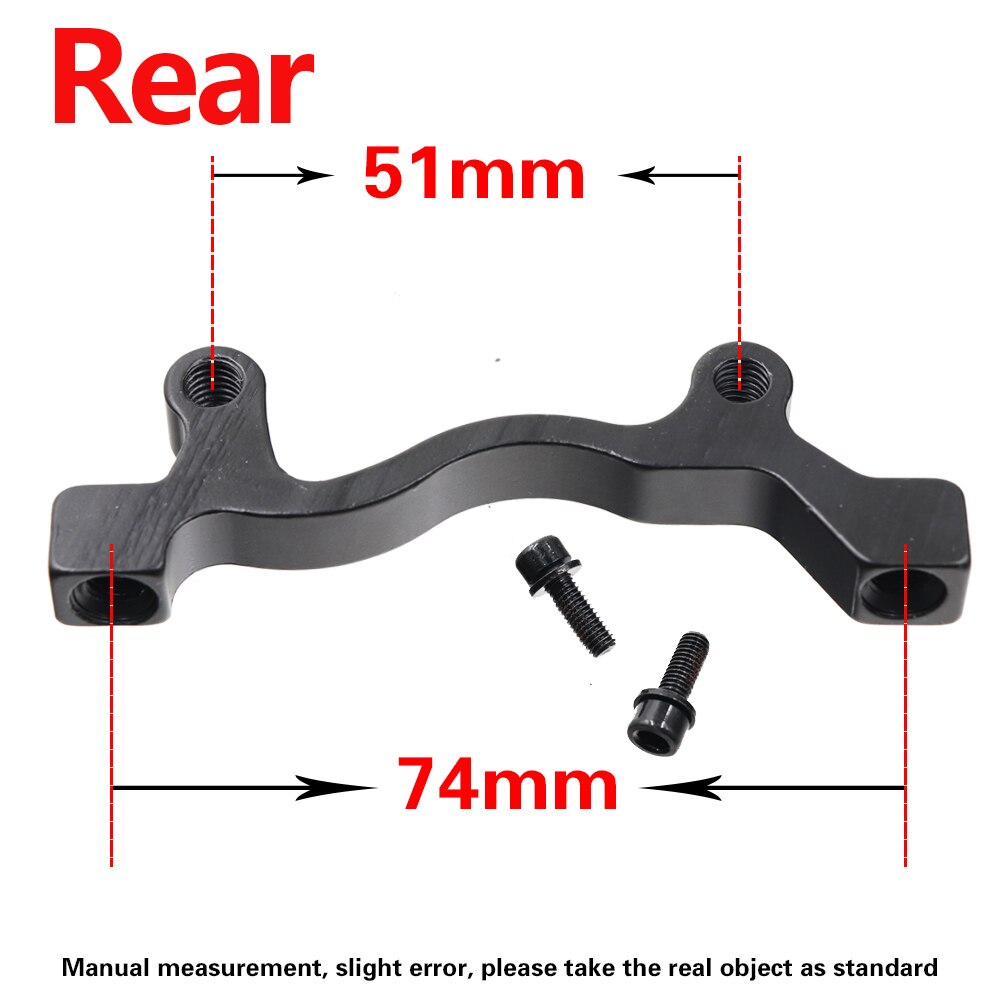 ZOOM Xtech-freno hidráulico de aleación de aluminio HB100 para patinete eléctrico Xiaomi M365/Pro, mejora de frenos de disco M365: rear adapter