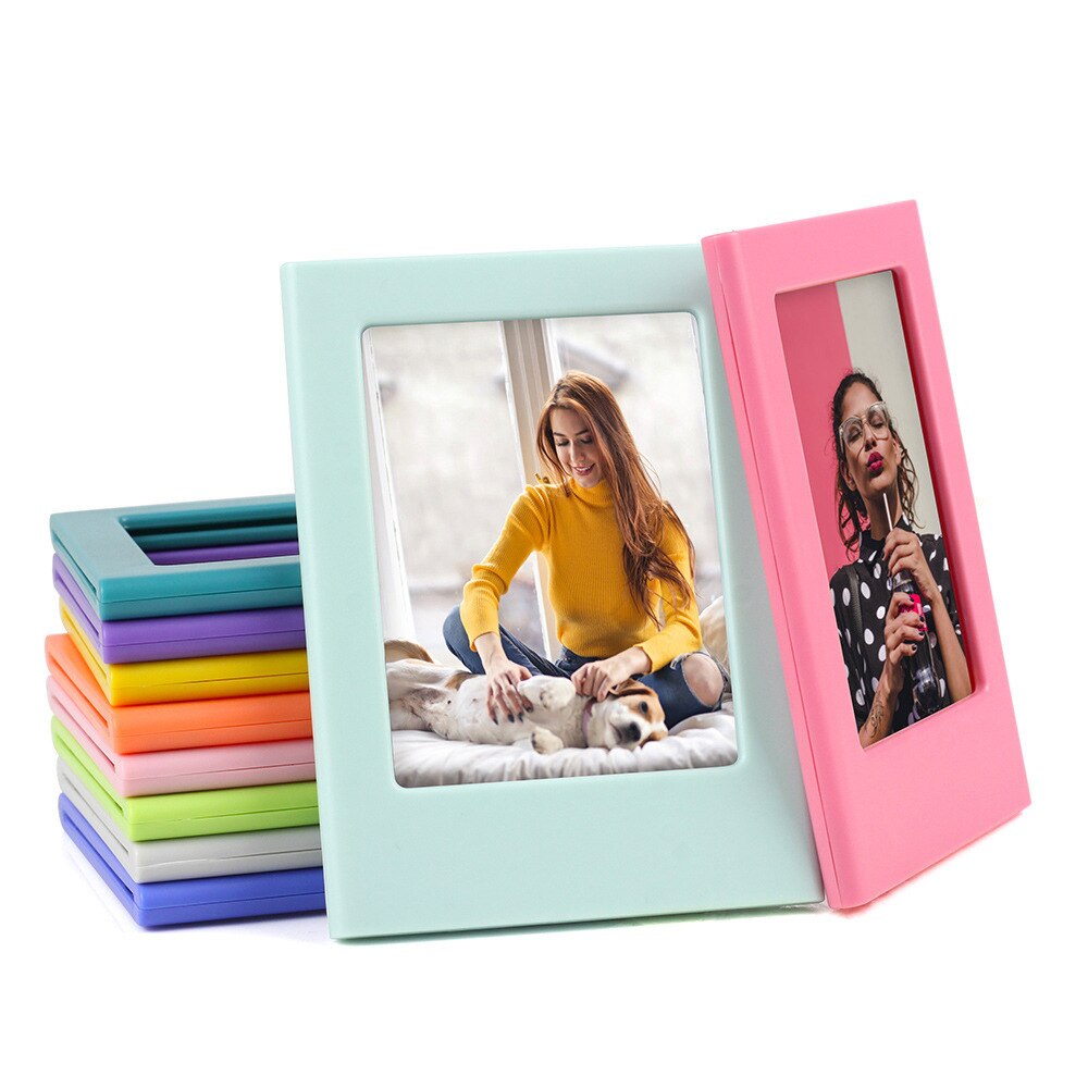 Fujifilm Instax Mini Film 3 Cal ramka na zdjęcia kolorowe dwustronnie magnetyczne lodówka ramka na zdjęcia magnesy ramka na zdjęcia