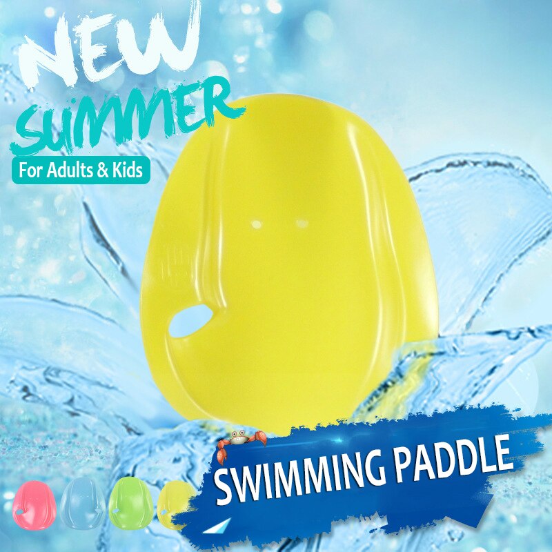 Aletas de entrenamiento para niños y adultos, manoplas de mano ajustables para natación, piscina, buceo, aletas