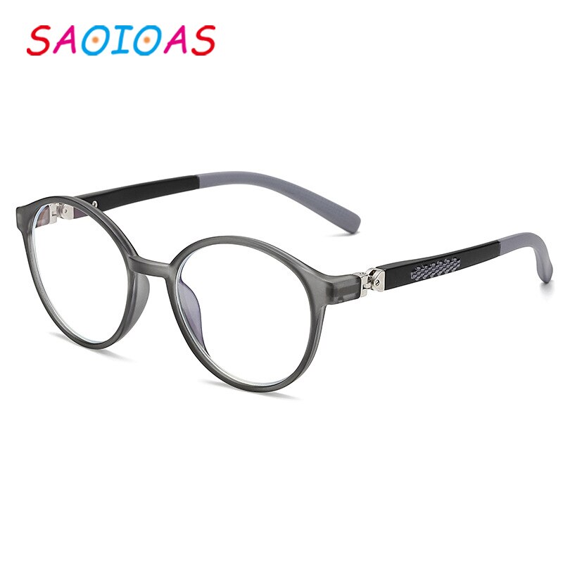 Children's Anti-Blu-ray Glasses Protect Children Reading Play Games Flat Glasses Goggles TR-90 360 rotation Frame