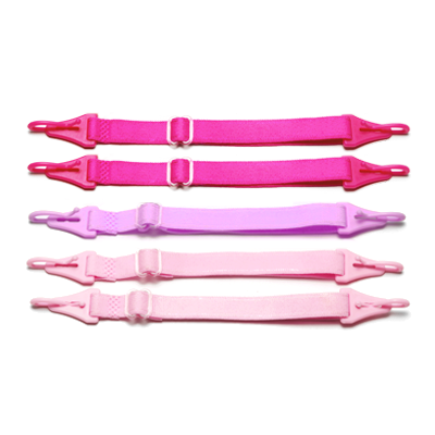 Catena per occhiali antiscivolo per bambini Corda per occhiali per bambini Supporto per cavo elastico regolabile Cordino sportivo cinghia corda Mascarilla estensore: bianca