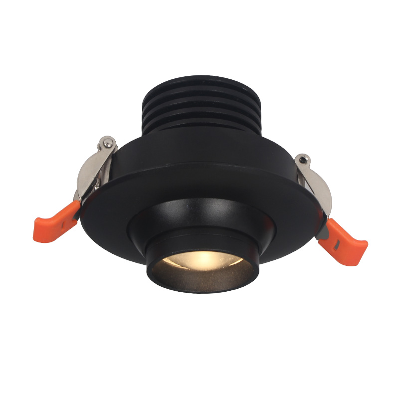 Aisilan Zoom Mini Spot Light Focos Led Recessed LED Downlight Adjustable 10-60 Narrow Beam Angl Built-in Led Spot: WHITE / 25W