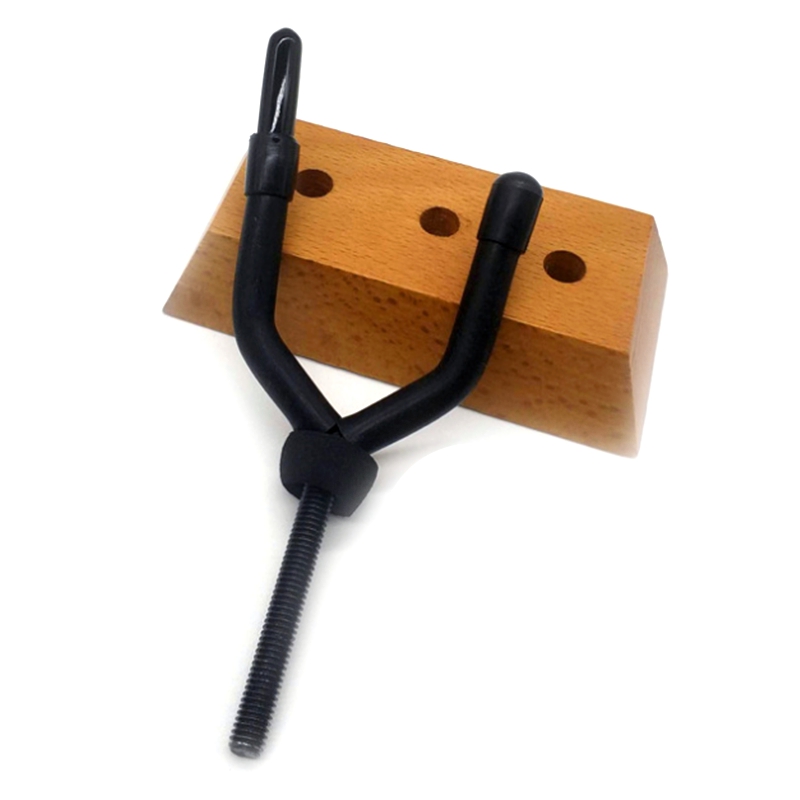 Violin Rack Hanger Violin Wall Mount Violin Wall Hook Solid Wood Base Violin Rack Can Hang Violin Bow