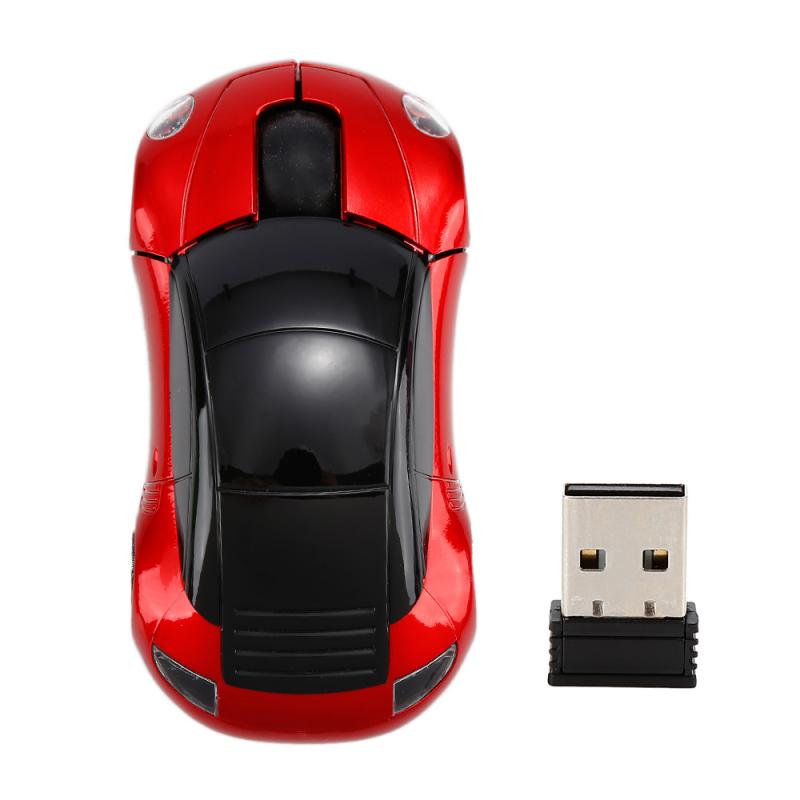 1600DPI Wireless Mouse 2.4GHZ Gaming Mouse Car Mouse Shape USB 2.0 Receiver Ergonomic Mice For PC Latop Computer TXTB1