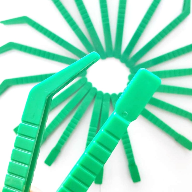 10 Stuks Plastic Bug Insect Catcher Tang Pincet Voor Kids Kinderen Biologie Studie Tool