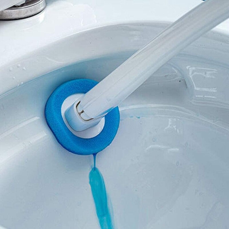 Wc Schoonmaken Stok Wegwerp Toiletborstel En Houder, Met Cleaning Vervanging Cores, Voor Badkamer Wc Schoonmaken