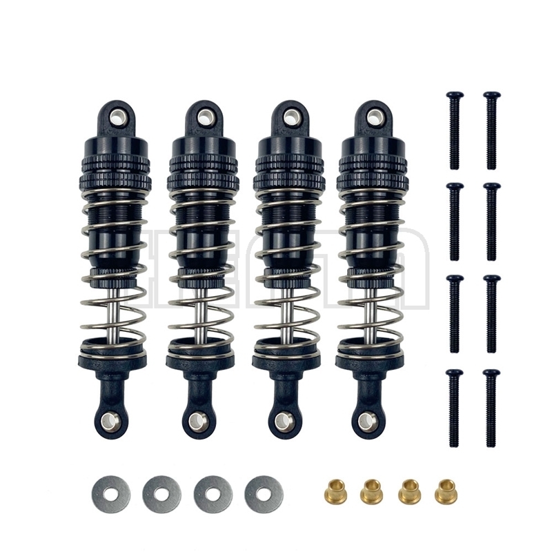 Geschikt Voor MN86K MN86KS MN86 MN86S Mn G500 1/12 Afstandsbediening Auto Upgrade Onderdelen Metalen Schokdemper Schokdemper Onderdelen: black